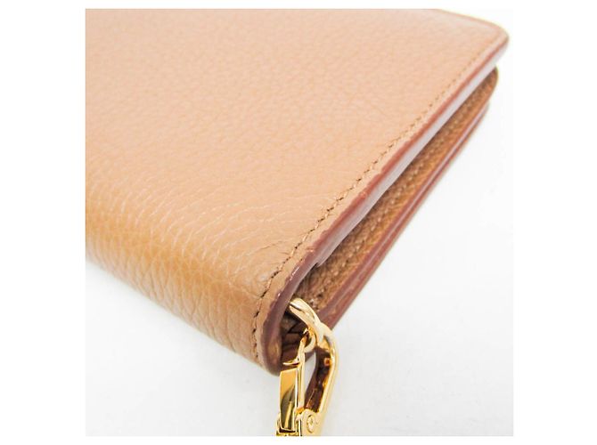 Portafoglio con catena/a tracolla in pelle da donna Prada Marrone chiaro - vista 5