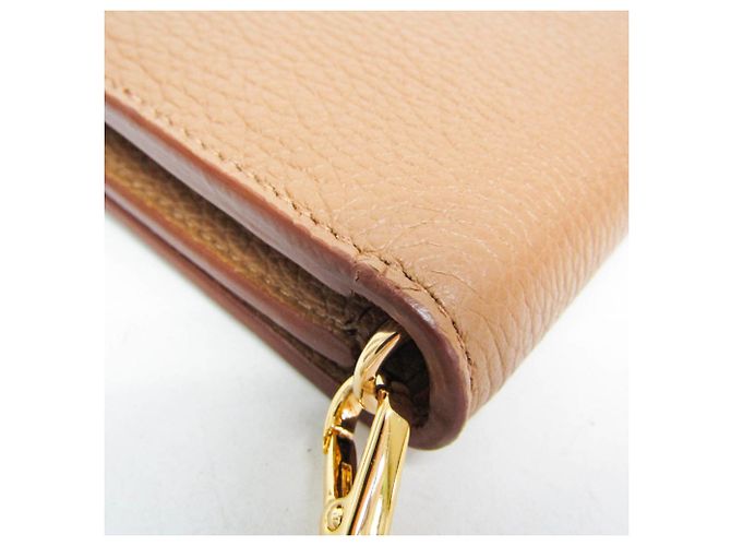 Portafoglio con catena/a tracolla in pelle da donna Prada Marrone chiaro - vista 6