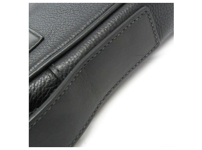 Borsa a tracolla in pelle Prada TORO 2VH012 Nero - vista 7