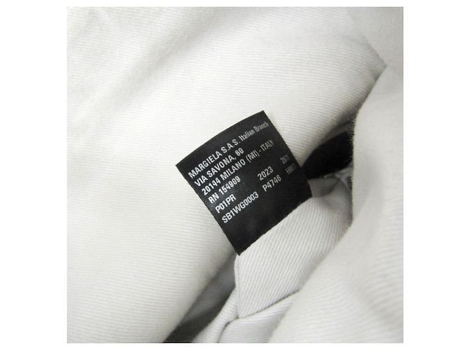 Maison Martin Margiela Borsa a tracolla in pelle da donna Maison Margiela Bianco - vista 20