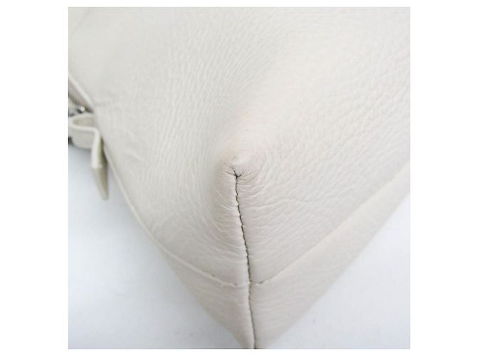 Maison Martin Margiela Borsa a tracolla in pelle da donna Maison Margiela Bianco - vista 4
