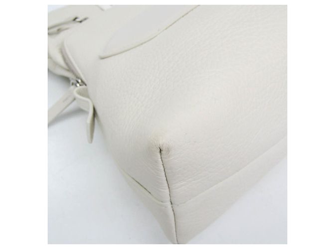 Maison Martin Margiela Borsa a tracolla in pelle da donna Maison Margiela Bianco - vista 5