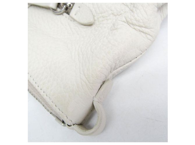 Maison Martin Margiela Borsa a tracolla in pelle da donna Maison Margiela Bianco - vista 6