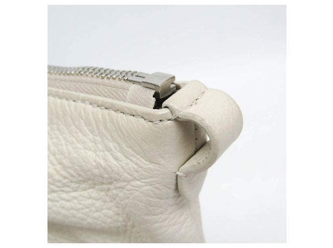 Maison Martin Margiela Borsa a tracolla in pelle da donna Maison Margiela Bianco - vista 7
