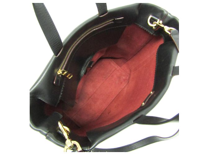 Borsa a tracolla e tote in pelle da donna Loewe Anagram Nero - vista 3
