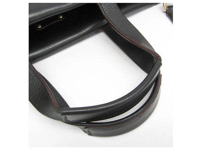 Borsa a tracolla e tote in pelle da donna Loewe Anagram Nero - vista 8