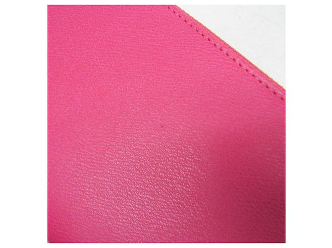 Cartera grande con cremallera de cuero para mujer Loewe Rosa - vista 10