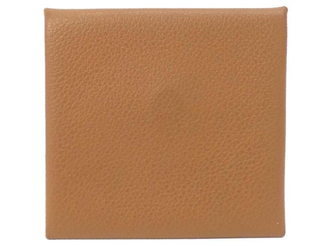 Hermès Monedero Hermes Bastia Verso Beige Dorado - vista 2