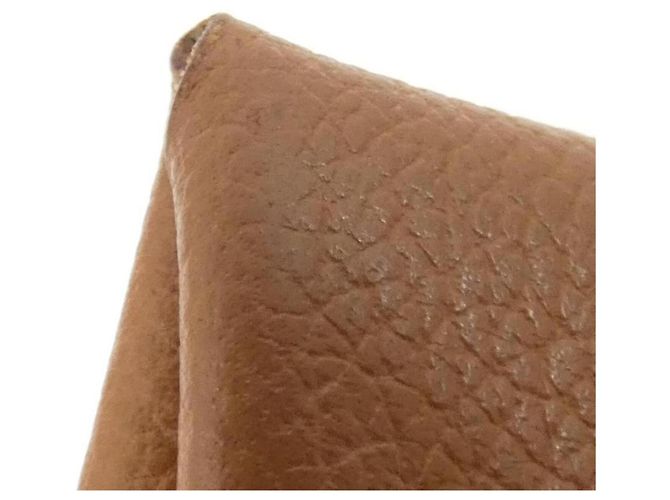Hermès Monedero Hermes Bastia Verso Beige Dorado - vista 5
