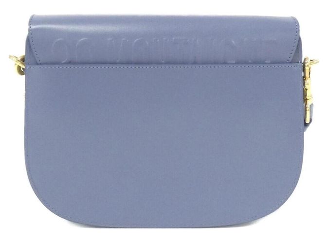 Borsa a Spalla Christian Dior Bobby Medium Blu - vista 2