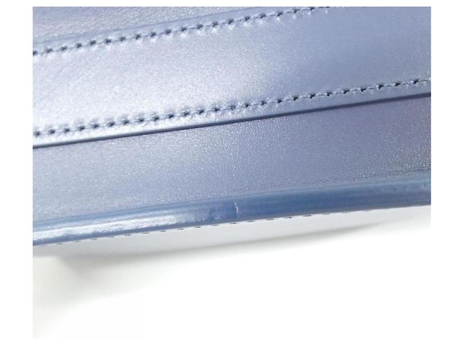 Borsa a Spalla Christian Dior Bobby Medium Blu - vista 3