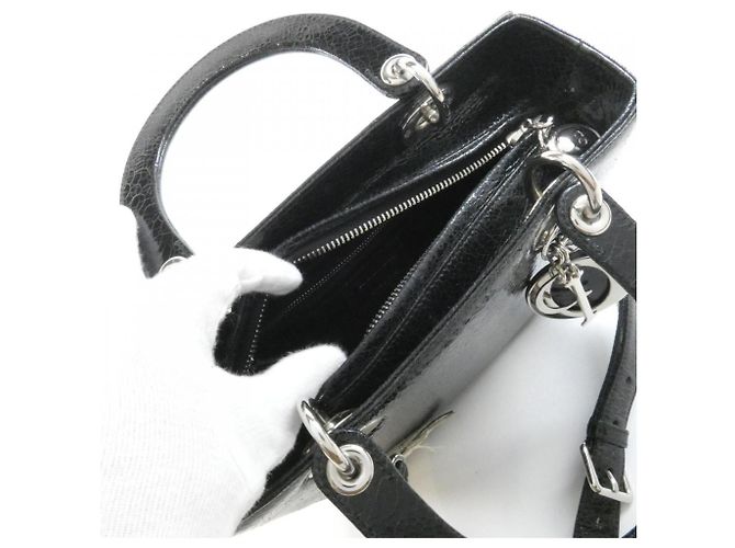 Borsa Christian Dior Lady Nero - vista 6