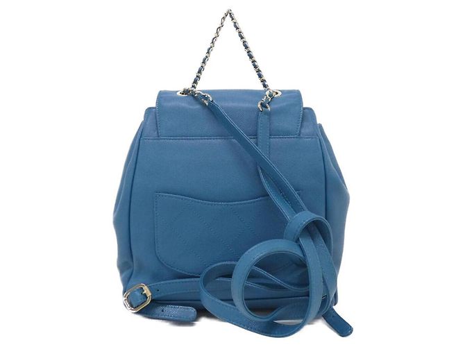 Mochila Chanel 93748 Azul - vista 2