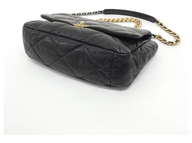 Borsa a Spalla Chanel 19 AS1162 Nero - vista 3