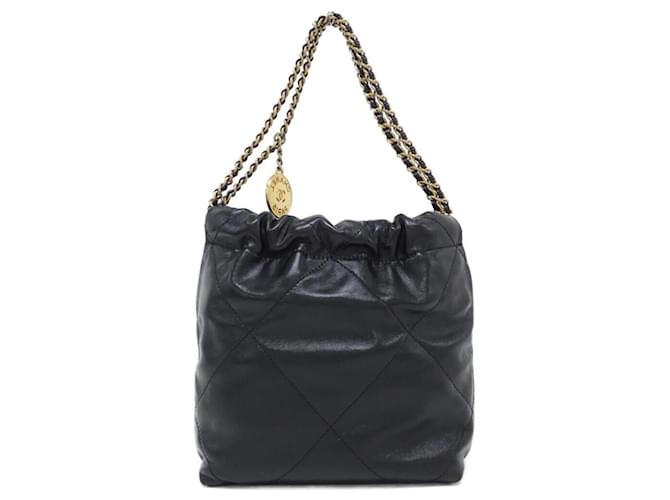 Mini borsa Chanel 22 Line Nero - vista 2