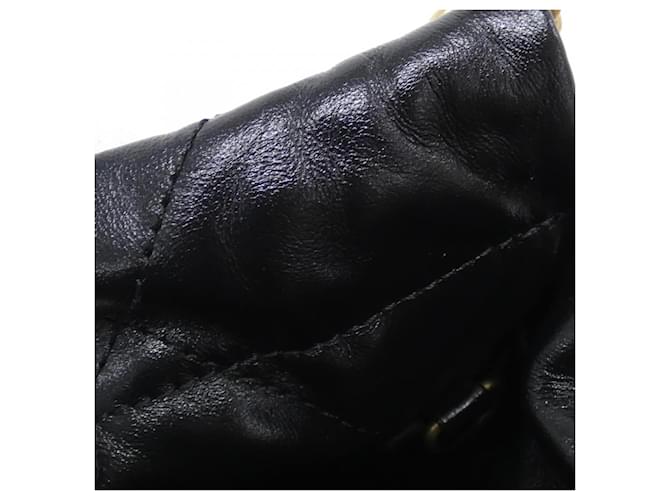 Mini borsa Chanel 22 Line Nero - vista 8