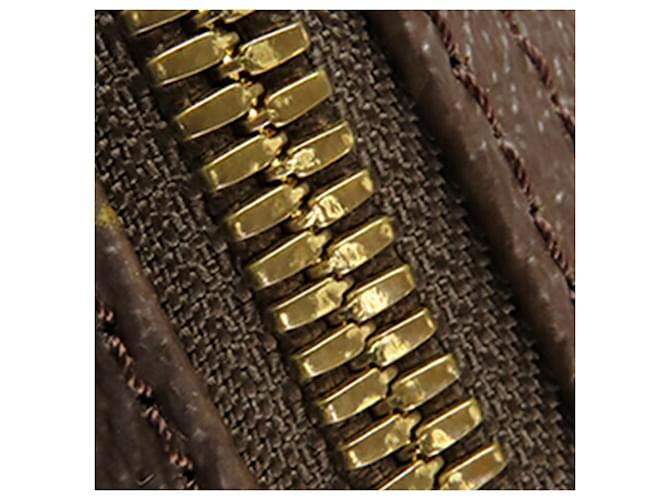 Louis Vuitton Marrone Monogram Keepall 45 - vista 11