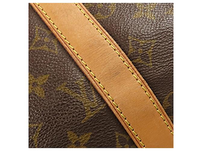 Louis Vuitton Marrone Monogram Keepall 45 - vista 14