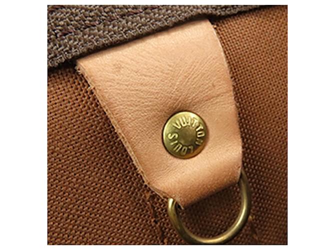 Louis Vuitton Marrone Monogram Keepall 45 - vista 7