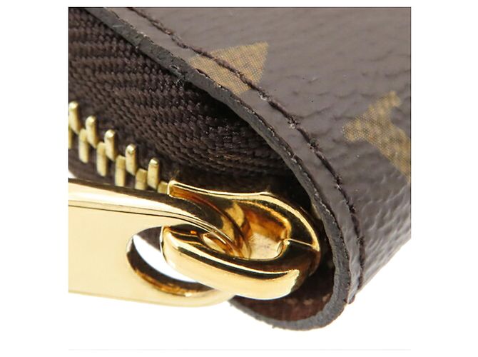 Cartera larga Zippy Monogram marrón Louis Vuitton Castaño - vista 10