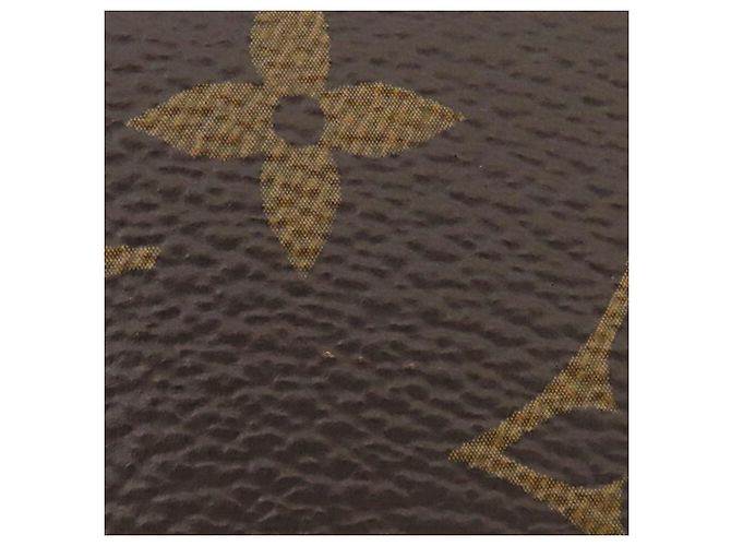Cartera larga Zippy Monogram marrón Louis Vuitton Castaño - vista 13
