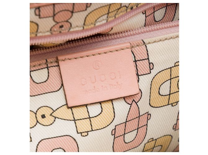 Borsa Gucci Pink Guccissima Abbey D Ring Rosa - vista 5