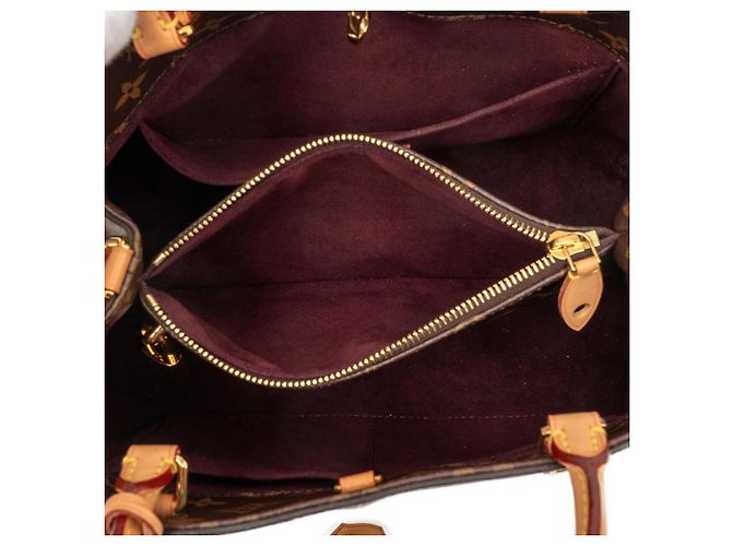 Louis Vuitton Marrone Monogram Montaigne MM - vista 4