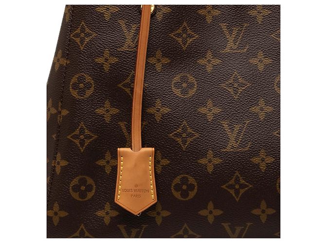 Louis Vuitton Marrone Monogram Montaigne MM - vista 6