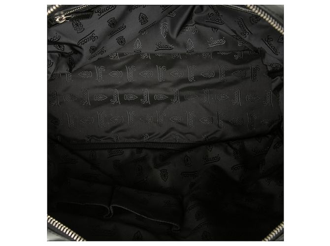 Borsa da viaggio Gucci in tela Diamante grigia - vista 4