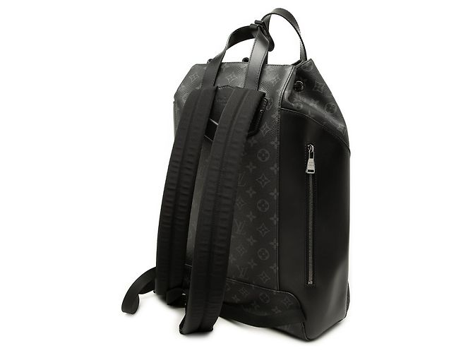Mochila Louis Vuitton Black Monogram Eclipse Explorer Negro - vista 2