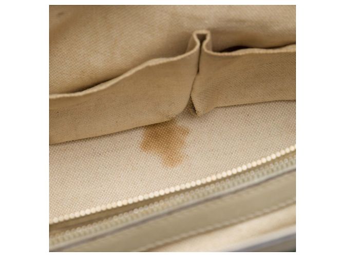 Gucci Mayfair Tote aus beigem GG Canvas - Ansicht 6