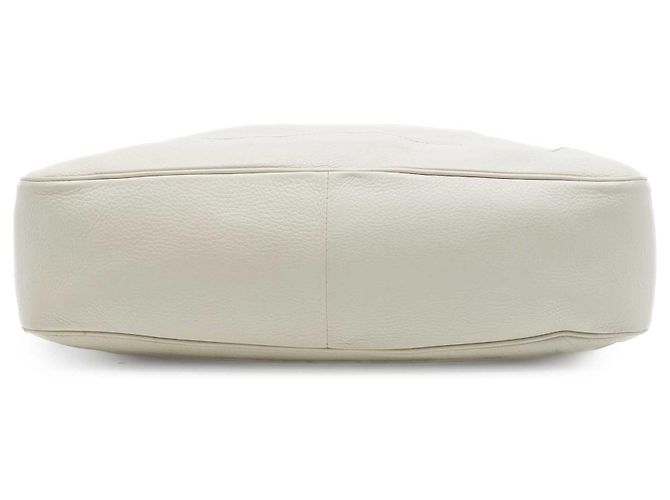 Borsa Diana in pelle di vitello bianca con manico in bambù Gucci Bianco - vista 3