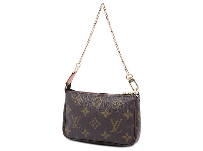 Louis Vuitton Braun Monogram Mini Pochette Accessoires - Ansicht 2
