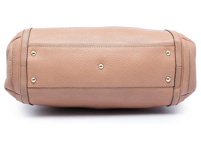Bamboo Borsa Tote Convertible Bella in pelle di vitello marrone Gucci Carne - vista 3