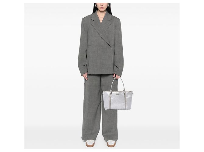Tote Joy in tela GG stampata argento di medie dimensioni Gucci - vista 6