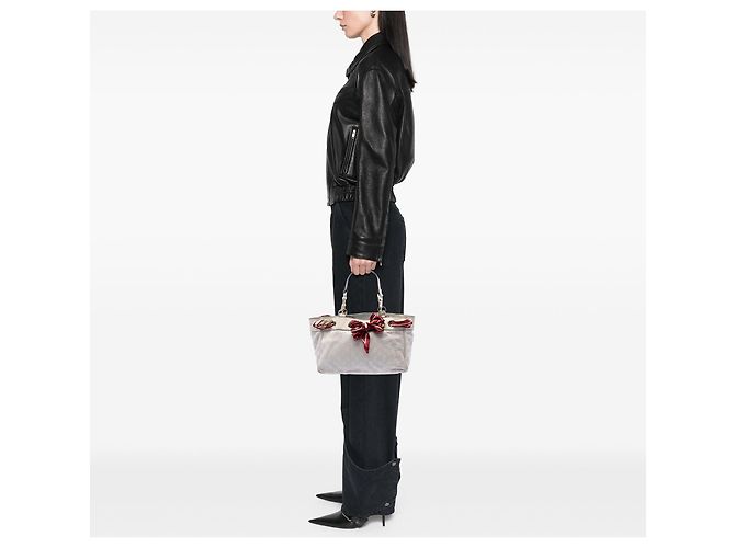 Gucci Guccissima Positano Tote in Weiß, Größe Medium - Ansicht 6