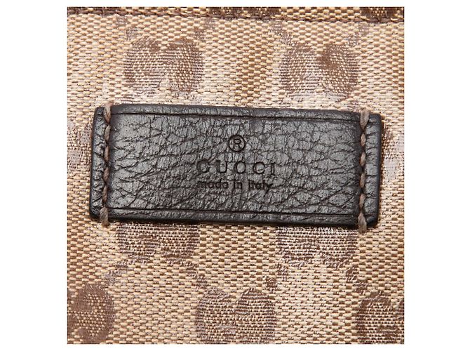 Gucci Beige GG Crystal Crossbody - vista 5
