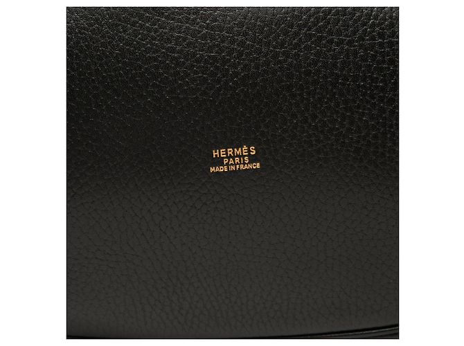 Hermès Black Clemence Market GM Nero - vista 5