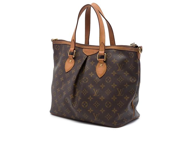Louis Vuitton Marrone Monogram Palermo PM - vista 2