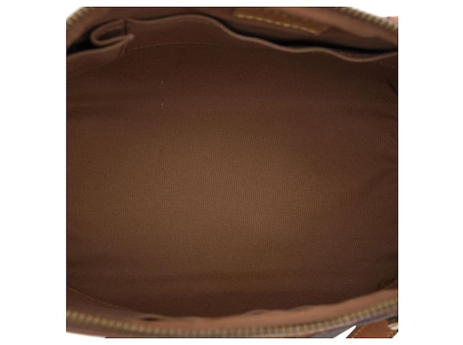 Louis Vuitton Marrone Monogram Palermo PM - vista 4