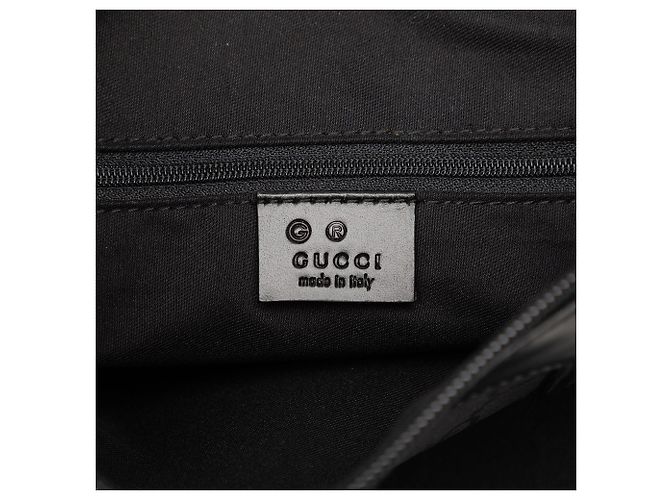 Tote in nylon GG nero Gucci - vista 5