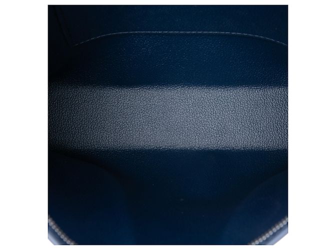 Beauty case Louis Vuitton in Toile Epi blu 26 - vista 4