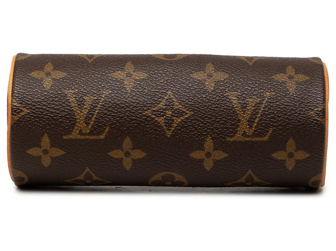 Louis Vuitton Marrone Monogram Papillon Pochette - vista 3