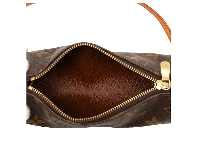 Louis Vuitton Marrone Monogram Papillon Pochette - vista 4