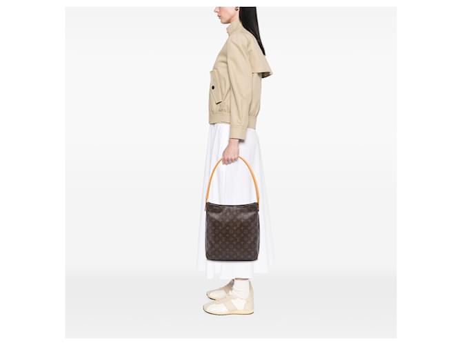 Louis Vuitton Marrone Monogram Looping GM - vista 6