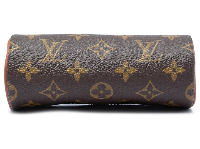 Louis Vuitton Braun Monogram Papillon Pochette - Ansicht 3