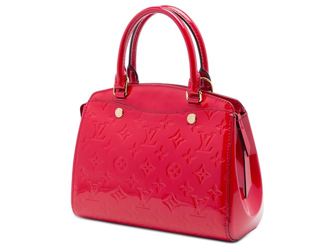 Louis Vuitton Red Monogram Vernis Brea PM Rosso - vista 2
