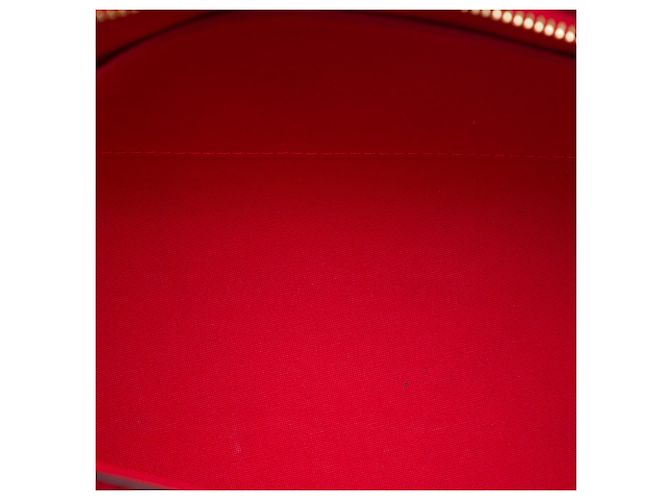 Louis Vuitton Red Monogram Vernis Brea PM Rosso - vista 5