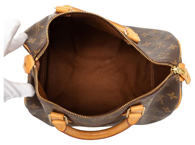 Louis Vuitton Braun Monogram Speedy 30 - Ansicht 4