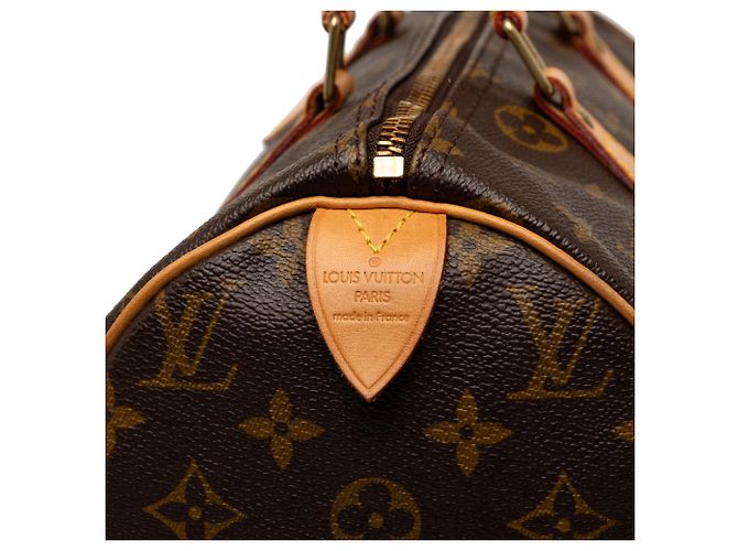 Louis Vuitton Braun Monogram Speedy 30 - Ansicht 5